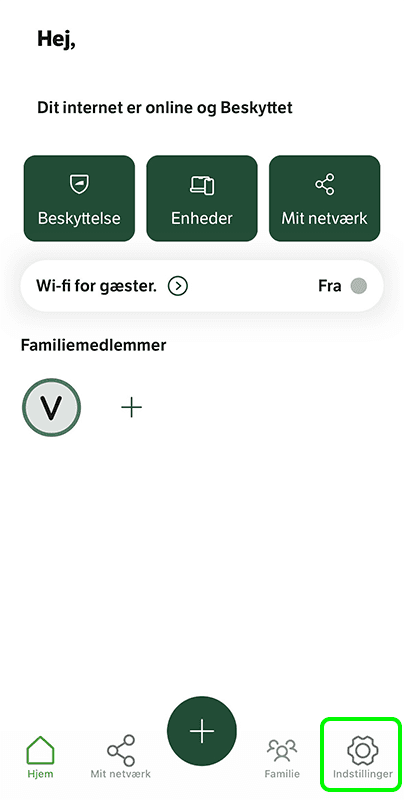 wifi indstillinger