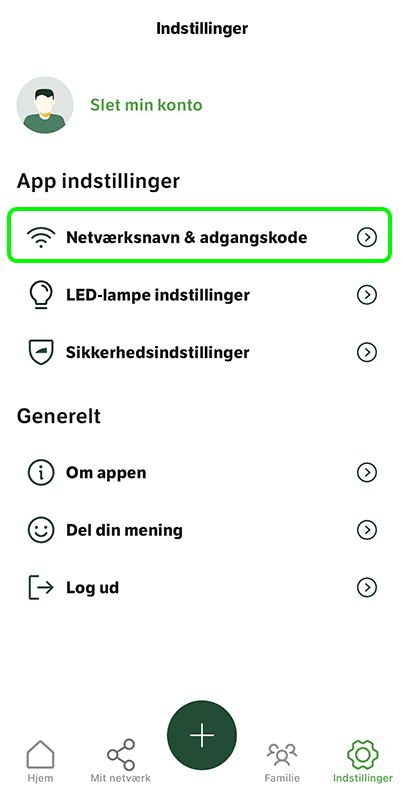 wifi netværksnavn